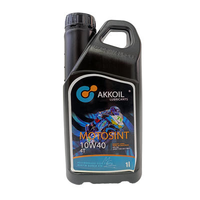 AKKOIL MOTOSYNT 10w40 4T 1L