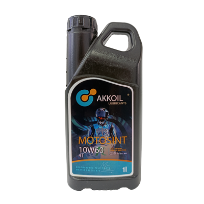 AKKOIL MOTOSYNT 10w60 4T 1L