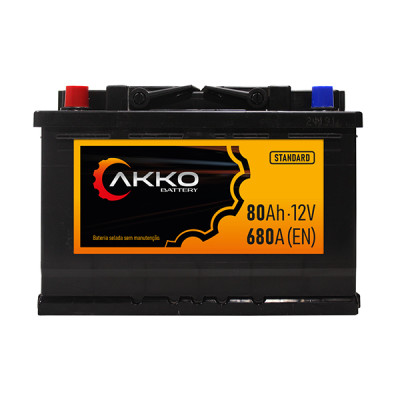 Akko Battery 80Ah 680En (278x175x190) +E