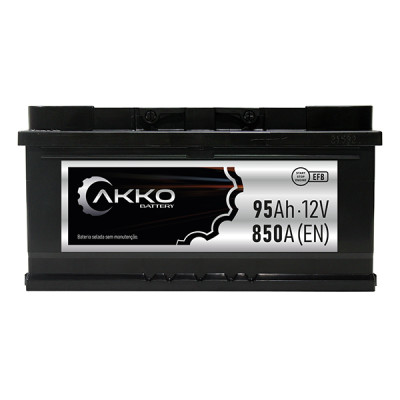 Akko Battery EFB 95Ah 850En (354x175x190) +D