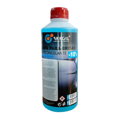 Akkoil Limpeza pára-brisas Azul Perfumado 1Litro