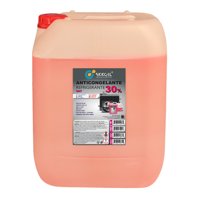 Akkoil Anticongelante 30% OAT Rosa Orgânico 20L
