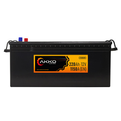 Akko Battery 220Ah 1150En (518x273x223) +E