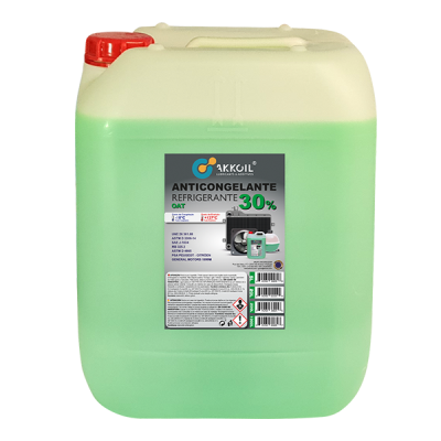 Akkoil Anticongelante 30% OAT Verde Orgânico 20L