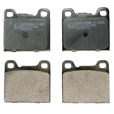 DENCKERMANN PASTILHAS DE TRAVÃO TRASEIRA