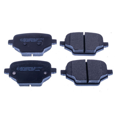 DENCKERMANN PASTILHAS DE TRAVÃO TRASEIRA