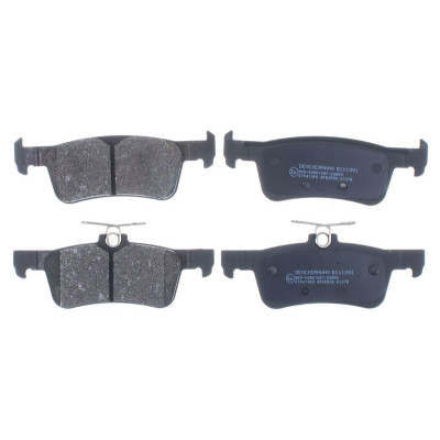 DENCKERMANN PASTILHAS DE TRAVÃO TRASEIRA