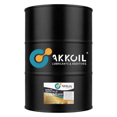 Akkoil Emblem Truck Full SP 10W40 E9/E7 204L