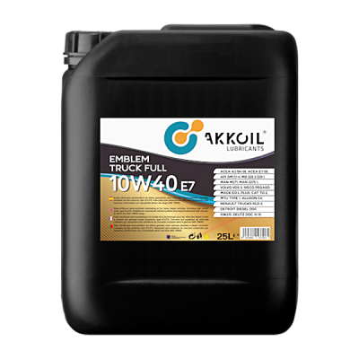 Akkoil Emblem Truck Full 10W40 E7 25L